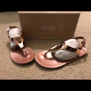 Michael Kors jellies never worn